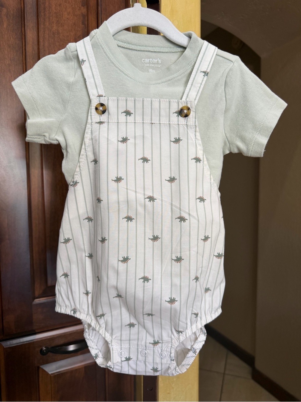 Carter's Dinosaur Romper 18 months